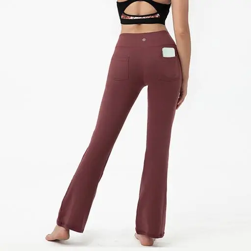 엉덩이포켓 부츠컷 나팔바지 레깅스 A05