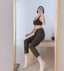 움직임이 많은 운동할때도, 평상시에도 입었을때
