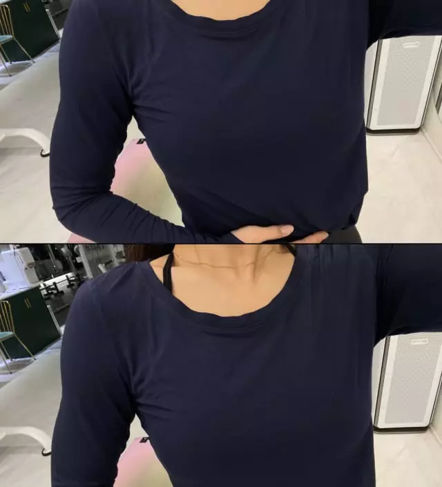 부드러운 소재로 입었을때 정말 가벼워요.땀이 나도 금방 마르는 소재이고 무엇보다 운