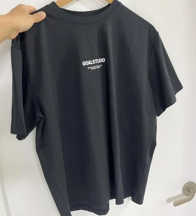 ★GOAL STUDIO★ BEACH SOCCER CLUB WORLD TOUR TEEBLACK G4MTS7 레츠GOAL SALE 30%] BEACH SOCCER CLUB WORLD TOUR TEE-BLACK