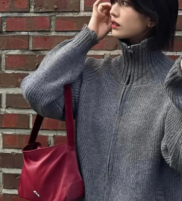 ★mucu and ebony★ Posh Bag _ Red Wine Posh Bag _ Red Wine - MUCU AND EBONY