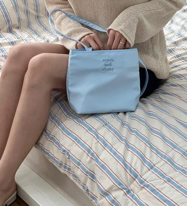★mucu and ebony★ Haze bag _ Light Blue Haze bag _ Light Blue - MUCU AND EBONY