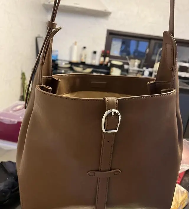 【LOEUVRE】Marianne Shoulder Small_HAZEL BROWN Marianne Shoulder Large FA5SB311-KR - LOEUVRE
