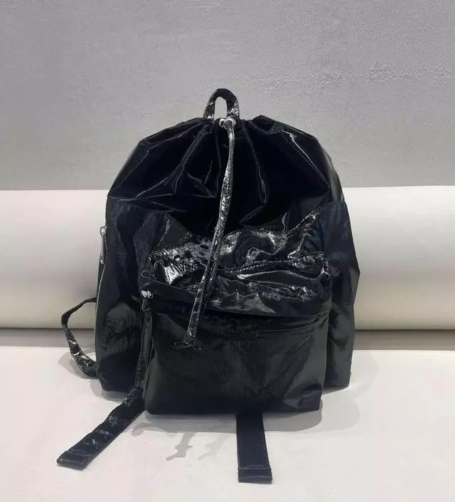 Irina Backpack Small in Silver UB4SC020-15 - 레이브
