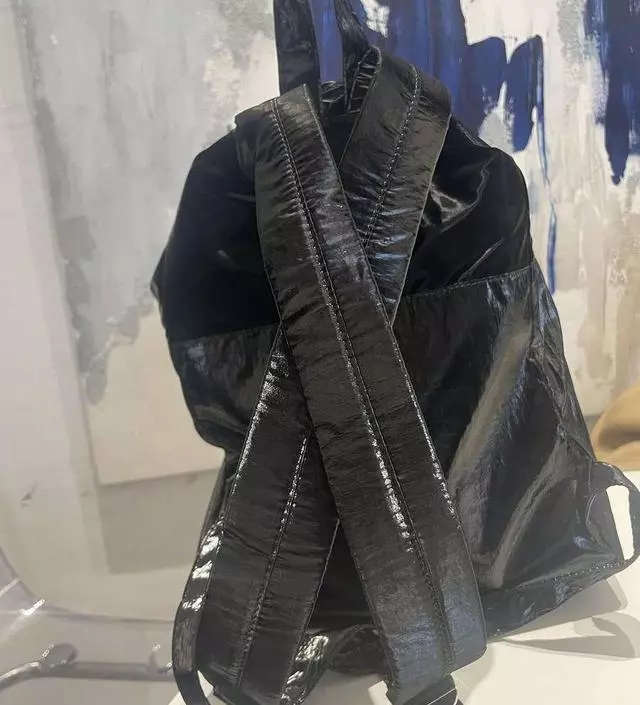 Irina Backpack Small in Silver UB4SC020-15 - 레이브
