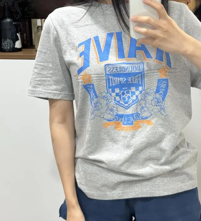 RAIVE Graphic T-shirt VW4ME059_4color - 레이브