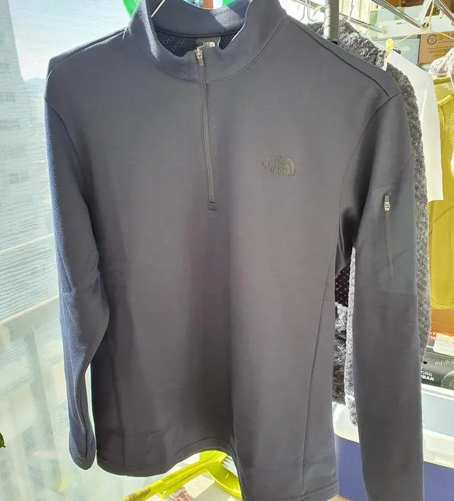 BASODINO L/S ZIP TEE - 노스페이스