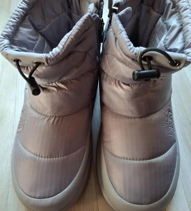GOOSE DOWN SHORT BOOTS - 노스페이스