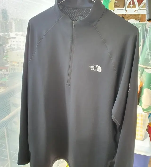 M'S SUMMIT BASE L/S ZIP TEE - 노스페이스