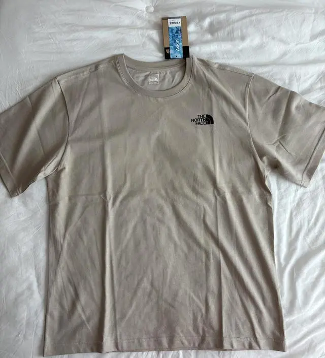 【The North Face】 M'S CAMP VIBE S/S R/TEE - GRAY M'S CAMP VIBE S/S R/TEE - 노스페이스