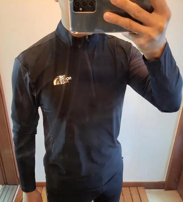 ★THE NORTH FACE☆M'S ICEDAY L/S ZIP TEE NT7LR03 M'S ICEDAY L/S ZIP TEE - 노스페이스