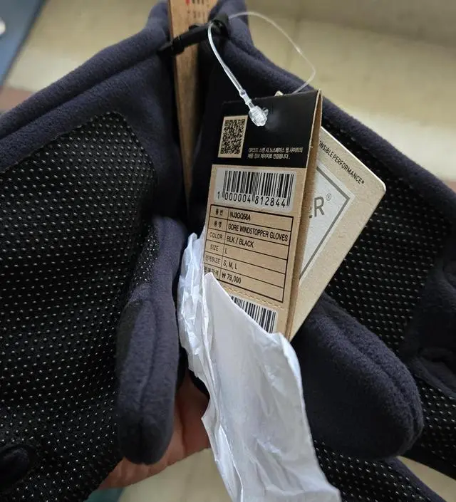 ★THE NORTH FACE☆GORE WINDSTOPPER GLOVES NJ3GQ56 GORE WINDSTOPPER GLOVES - 노스페이스