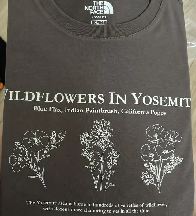 FLOWER EX S/S R/TEE - 노스페이스