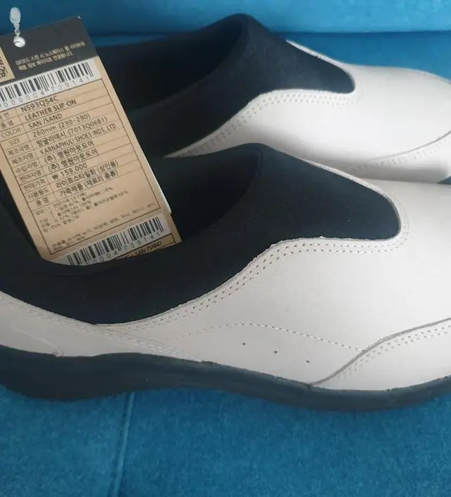 LEATHER SLIP-ON - 노스페이스
