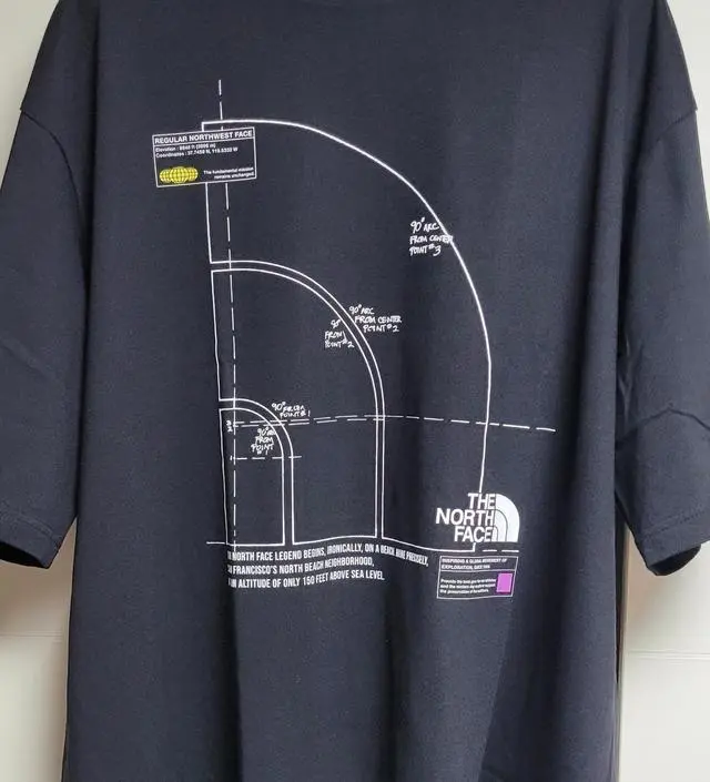 DOME LOGO S/S R/TEE - 노스페이스