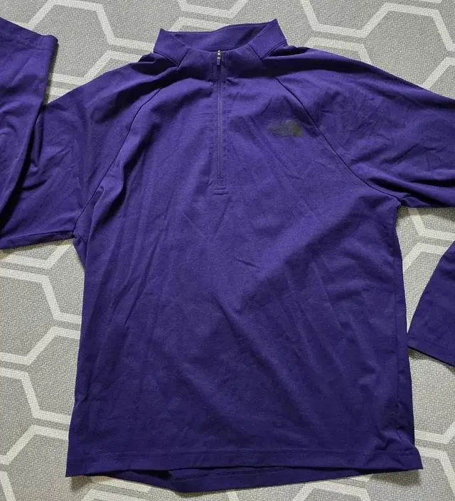 M'S ASCEND L/S ZIP TEE - 노스페이스