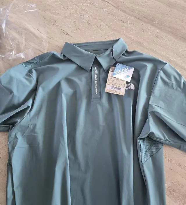 M'S ICE GREEN S/S POLO - 노스페이스