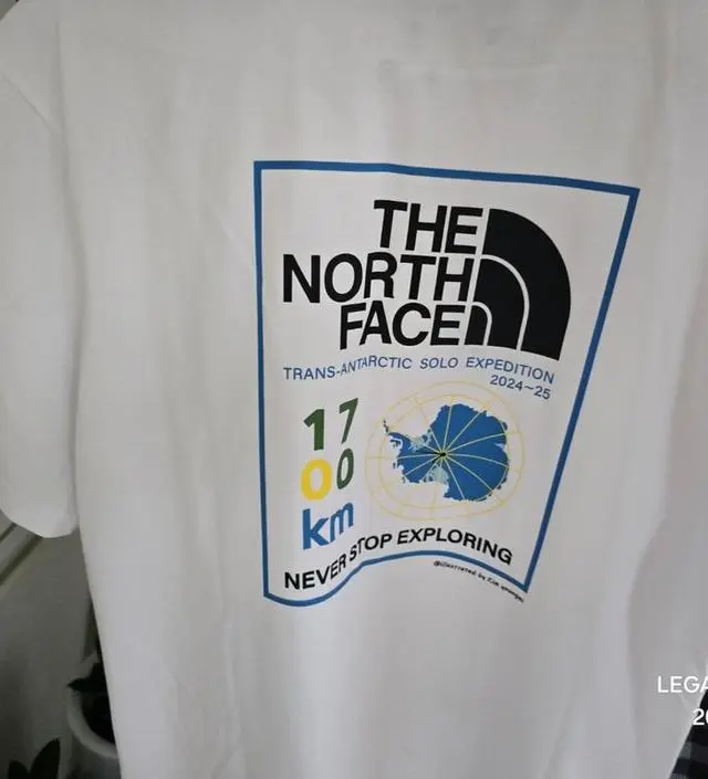M'S TRANS ANTARCTIC S/S R/TEE 1 - 노스페이스
