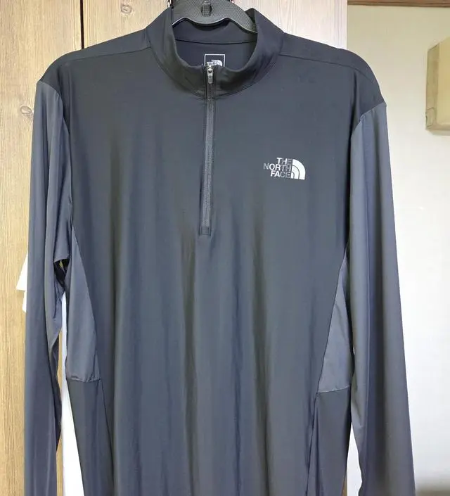 M'S ICEDAY L/S ZIP TEE - 노스페이스
