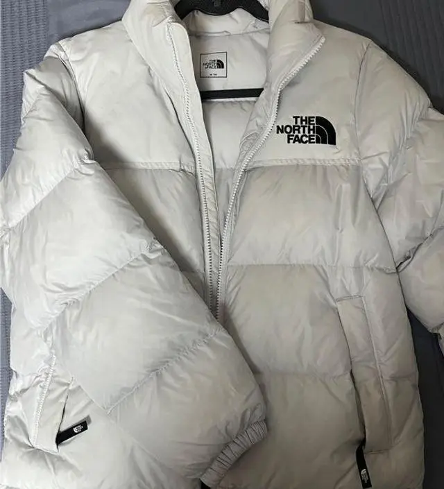 【THE NORTH FACE】韓国◆W'S NUPTSE ON BALL JACKET ICE GRAY W'S NUPTSE ON BALL JACKET - 노스페이스